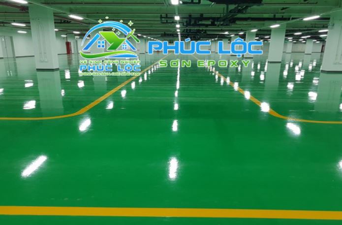 Thi công sơn Epoxy - Sơn Sàn Epoxy Phúc Lộc - Công Ty TNHH TM DV XD Phúc Lộc